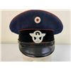 Image 7 : WWII GERMAN FIRE POLICE OFFICIAL VISOR HAT CAP