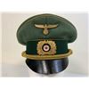 Image 13 : WWII GERMAN CUSTOMS OFFICIAL GENERAL RANK VISOR CAP HAT