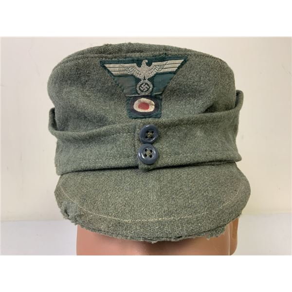 WWII GERMAN GEBIRGSJAGER MOUNTAIN TROOPS  WOOL CAP
