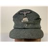 Image 1 : WWII GERMAN WAFFEN SS EM/NCO M43 FIELD HAT CAP