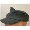 Image 2 : WWII GERMAN WAFFEN SS EM/NCO M43 FIELD HAT CAP