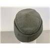 Image 10 : WWII GERMAN WAFFEN SS EM/NCO M43 LATE WAR FIELD HAT CAP