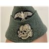Image 5 : WWII GERMAN WAFFEN SS OVERSEAS CAP