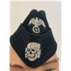 Image 2 : WWII GERMAN WAFFEN SS BLACK PANZER OVERSEAS CAP