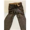 Image 2 : WWII GERMAN LUFTWAFFE PILOTS COLD WEATHER FLYING LEATHER PANTS