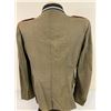Image 10 : WWII GERMAN ARMY ARTILLERY NCO SUMMER LIGHT WEIGHT UNIFORM TUNIC SUD FRONT
