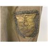 Image 9 : WWII GERMAN ARMY ARTILLERY NCO SUMMER LIGHT WEIGHT UNIFORM TUNIC SUD FRONT