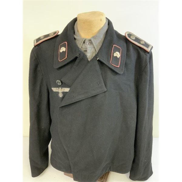 WWII GERMAN ARMY PANZER NCO OFFICER UNIFORM WRAP JACKET