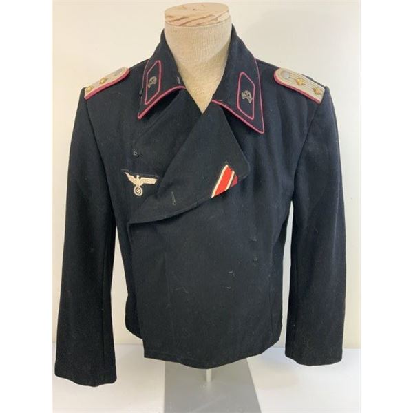 WWII GERMAN PANZER OFFICER UNIFORM WRAP JACKET