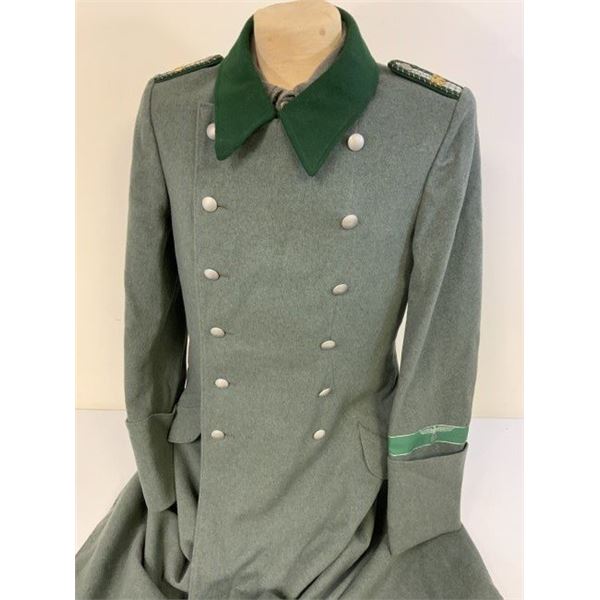WWII GERMAN ZOLL CUSTOMS OFFICER UNIFORM GREATCOAT