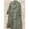 Image 12 : WWII GERMAN SS OFFICER GRAY CANVAS RAIN COAT