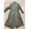 Image 13 : WWII GERMAN SS OFFICER GRAY CANVAS RAIN COAT