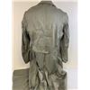 Image 4 : WWII GERMAN SS OFFICER GRAY CANVAS RAIN COAT