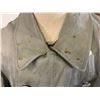 Image 8 : WWII GERMAN SS OFFICER GRAY CANVAS RAIN COAT