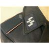 Image 7 : WWII GERMAN WAFFEN SS PANZER BLACK UNIFORM FIELD JACKET WRAPPER