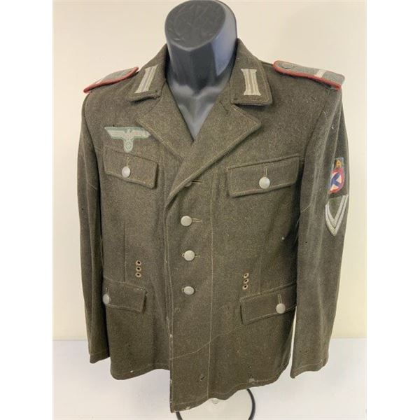 WWII GERMAN WEHRMACHT ROA RUSSIAN LIBERATION ARMY VOLUNTEER FIELD TUNIC
