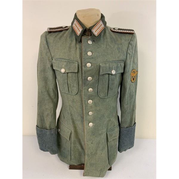 WWII GERMAN EASTERN FRONT OCCUPIED TERRITORIES POLIZEI POLICE FORCES UNIFORM TUNIC