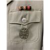 Image 4 : VINTAGE WEST GERMAN OFFICER UNIFORM TUNIC WWII VETERAN COMBAT SERVICE AWARDS