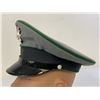 Image 2 : VINTAGE WEST GERMAN POLICE OFFICER VISOR HAT