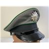Image 3 : VINTAGE WEST GERMAN POLICE OFFICER VISOR HAT