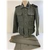 Image 2 : WWII GERMAN WAFFEN SS M42 UNIFORM TUNIC & PANTS MOVIE USED " SAVING PRIVATE RYAN" 1998