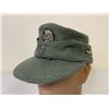 Image 1 : WWII GERMAN WAFFEN SS ENLISTED M43 WOOL REENACTMENT HAT