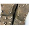 Image 7 : WWII GERMAN MILITARY BROWN LEATHER M37 FIELD LOW BOOTS WITH HOBNAILS