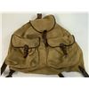 Image 1 : WWII GERMAN JAGER MOUNTAIN TROOPERS TAN CANVAS BACK PACK