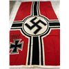 Image 7 : WWII GERMAN NAVY VERY LARGE SIZE KRIEGSMARINE BATTLESHIP FLAG