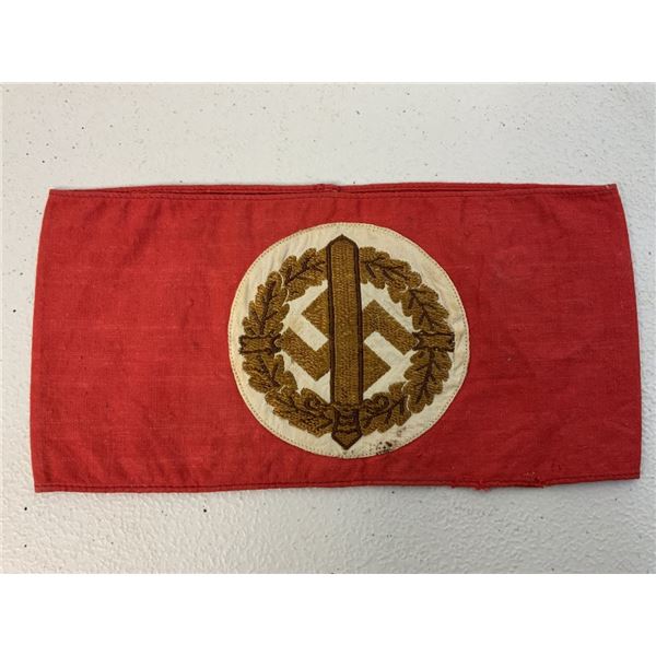 NAZI GERMANY THIRD REICH GERMAN SA SPORTS ARMBAND