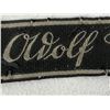 Image 9 : WWII GERMAN WAFFEN SS "ADOLF HITLER" BeVo CUFFTITLE UNIFORM FEMOVED