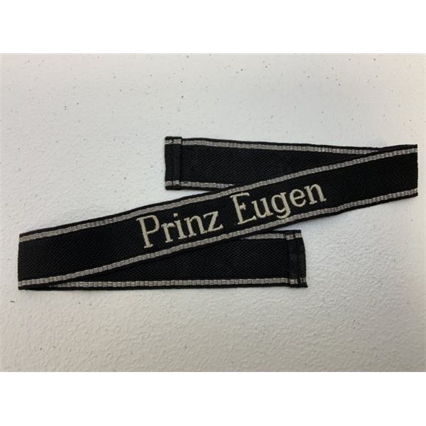 WWII GERMAN WAFFEN SS "Prinz Eugen" EM/NCO CUFFTITLE