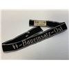 Image 1 : WWII GERMAN WAFFEN SS "SS BAUEINSATZ-OST" CUFFTITLE - VERY RARE