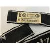 Image 3 : WWII GERMAN WAFFEN SS "SS BAUEINSATZ-OST" CUFFTITLE - VERY RARE