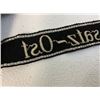 Image 7 : WWII GERMAN WAFFEN SS "SS BAUEINSATZ-OST" CUFFTITLE - VERY RARE