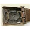 Image 10 : WWII GERMAN LUFTWAFFE ENLISTED / NCO BELT AND BUCKLE
