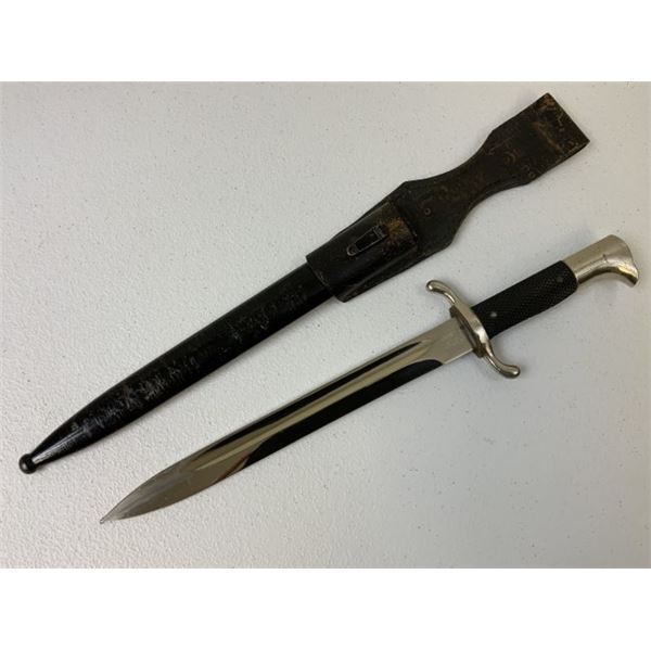 WWII GERMAN DRESS FIREMEN BAYONET BY EICKHORN SOLINGEN