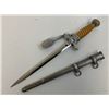 Image 1 : WWII GERMAN LUFTWAFFE OFFICERS DAGGER SMF SOLINGEN - MINT