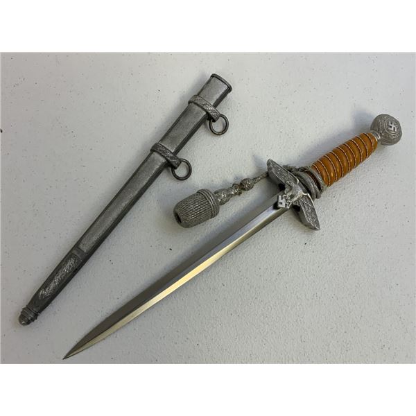 WWII GERMAN LUFTWAFFE OFFICERS DAGGER HERDER A.SN SOLINGEN