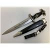 Image 1 : NAZI GERMANY EARLY M33 SS DAGGER WITH GROUND ROHM BLADE