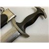 Image 6 : NAZI GERMANY EARLY M33 SS DAGGER WITH GROUND ROHM BLADE