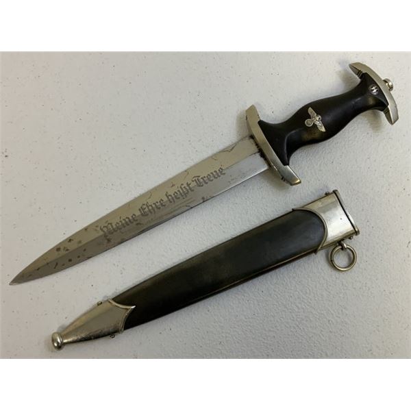 THIRD REICH GERMANY M33 SS DAGGER EICKHORN HIMMLER INSCRIBED