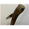 Image 4 : THIRD REICH GERMANY SMALL FIGHTING KNIFE BY ANTON WINGEN IN LEATHER SHEET