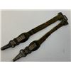 Image 4 : WWII GERMAN ARMY OFFICER DAGGER HANGERS DELUXE SET