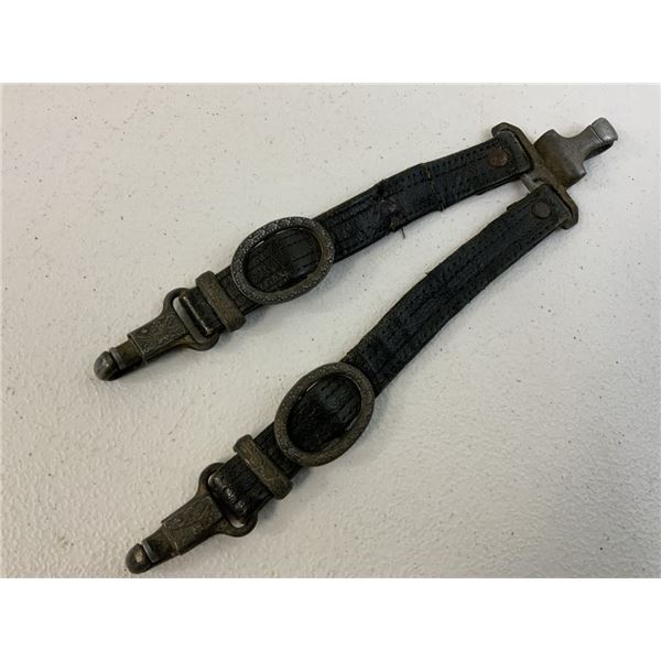 WWII GERMAN RLB OFFICERS DAGGER HANGERS