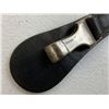 Image 2 : WWII GERMAN BLACK LEATHER SWORD HANGER