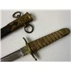 Image 5 : WWII JAPANESE IMPERIAL NAVY OFFICER DAGGER WITH SCABBARD