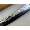 Image 8 : ANTIQUE JAPANESE TANTO SEPPUKU HARAKIRI CARVED HORIMONO DRAGON BLADE