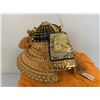 Image 3 : JAPAN VINTAGE JAPANESE SAMURAI DISPLAY DOLL KABUTO HELMET WITH TRUNK