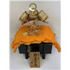 Image 9 : JAPAN VINTAGE JAPANESE SAMURAI DISPLAY DOLL KABUTO HELMET WITH TRUNK